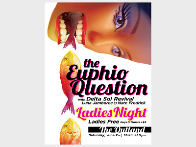 The Euphio Question Concert Poster - 2
