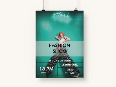 Fashion Show adobe design icon illustration typography ui vector