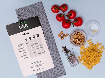 A 1~2~3 Coffee Club Cafe Menu brochure design graphic design menu design print design typography vector