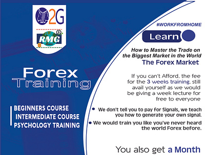 Forex Training Flyer