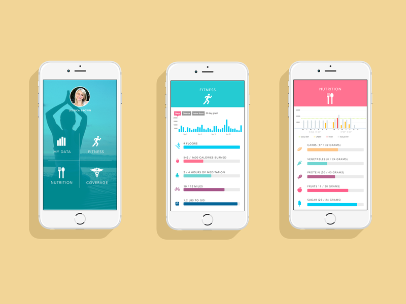 Fitness by Chengsu Chen on Dribbble