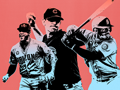 MLB Athletic Piece athletics baseball collage editorial editorial illustration illustration sports threshold