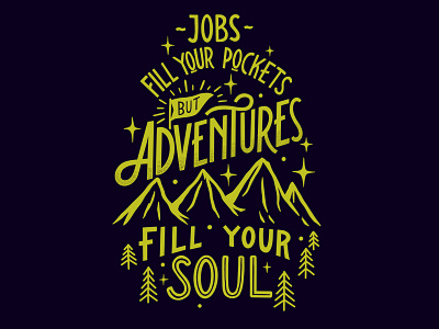 Memorize the Adventure adventure branding calligraphy design lettering mountain shirt skecth type typography