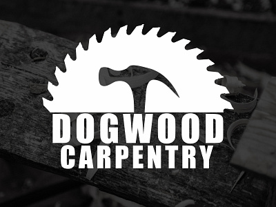 Carpentry Logo branding design icon illustration logo minimal typography ui vector