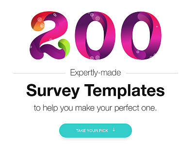 Survey templates landing page 200 landing page survey templates website