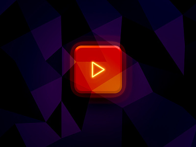 Youtube logo concept - Alternative appicon icon youtube logo play video
