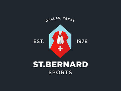St.Bernard Sports Logo animal brand dog illustration istanbul logo mustafa kural sport st.bernard