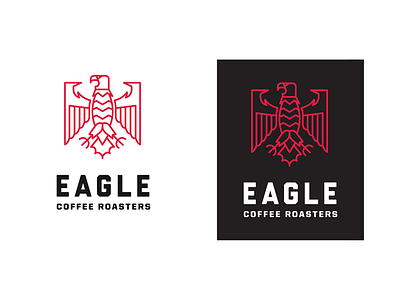 Eagle Coffee animal branding coffee eagle illustration istanbul logo roasters