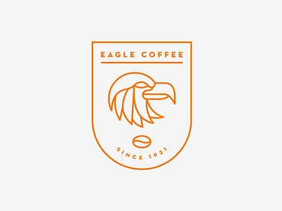 Eagle Coffee animal branding coffee eagle illustration istanbul logo roasters