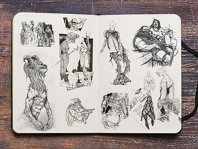 Sketchbook Pt.III character design illustration sketch sketchbook