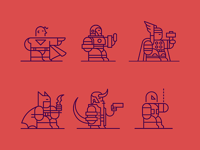 Super Heroes Icons