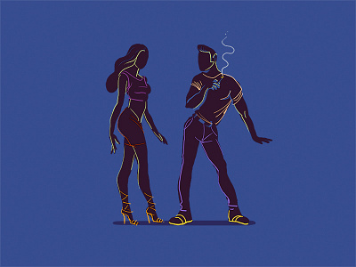 Flirtatious By Mustafa Kural On Dribbble