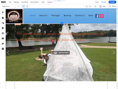 Luxury Picnic Website Design luxury picnic luxury picnic website mobile responsive website