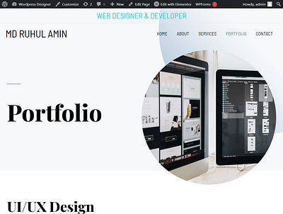 PORTFOLIO WEBSITE branding demo import design luxury picnic website mobile responsive portfolio website responsive website