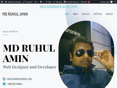 Portfolio Website branding design luxury picnic website mobile responsive website design website designer