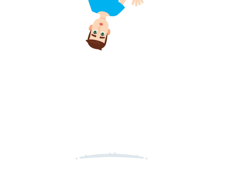 Hi, I'm David! How are you? - Marathon GIF 17/30 2d animation character gif motion