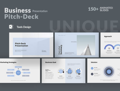 Business Pitch Deck Powerpoint pitch