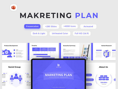 Marketing Plan PowerPoint Presentation Template