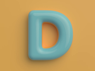 D-s are for Donuts! 3d animation branding c4d cinema4d color design graphic design illustration motion graphics