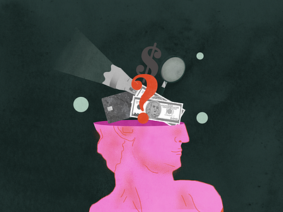 Editorial Illustration: Ways to earn Money