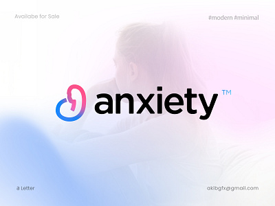 Anxiety Logo Desgin / A letter Monogram Logo a letter a letter logo a letter monogram logo anxiety best logo 2023 logo 2023 logo folio 2023