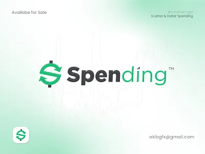 Spending Logo Design / S Letter Dollar Spending a letter monogram logo best logo 2023 dollar logo dollar spendin logo logo logo 2023 s letter doller logo s letter logo spending spending logo www.spendin.com