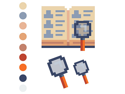 Pixel Art Icon branding design game art game design icon logo pixel art icon vector