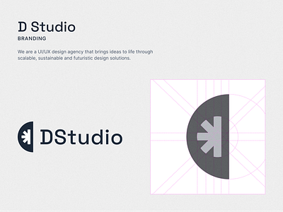 D Studio Logo Design branding branding design graphic design logo logo design