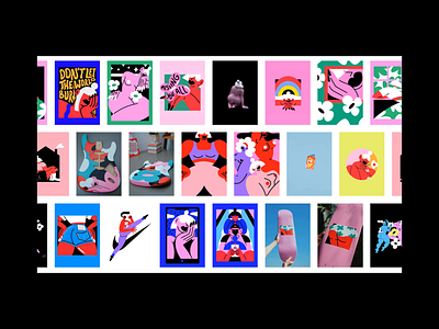 Marylou Faure - Portfolio & Shop animation art artist brutalist design ecommerce illustration illustrator maryloufaure minimal portfolio shop shopify ui website