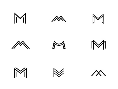 The Other M: continued branding icon logo m simple fashion