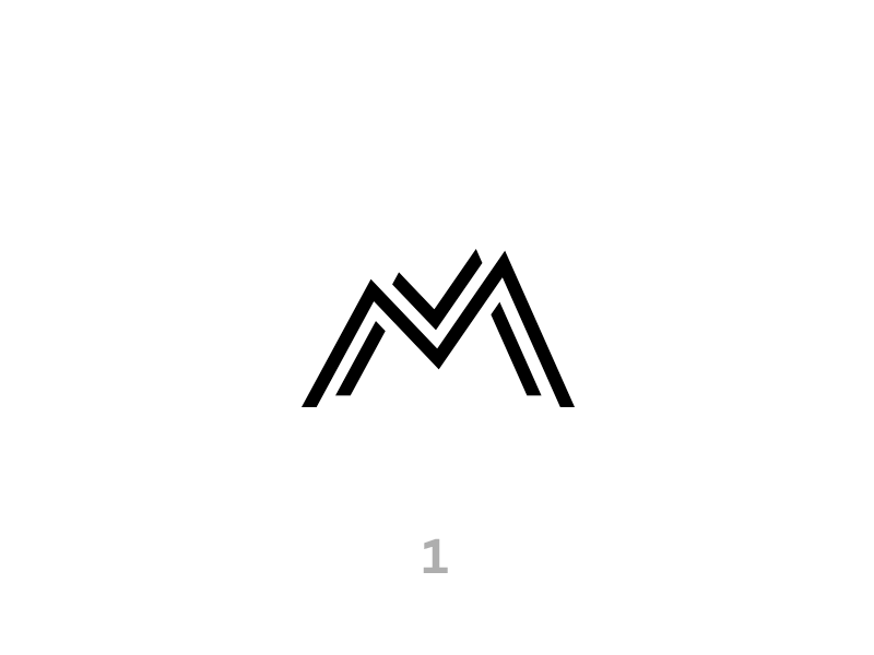 The Other M: Final Choices branding icon logo m simple fashion