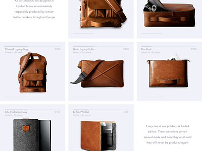Shop page transition by Chris Biron on Dribbble