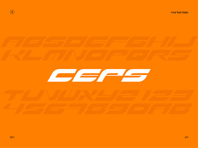 CEPS Typeface branding design font furious speed strong typeface typgraphy