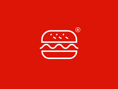 Burger Restaurant Logo Concept app burger design food logo restaurant