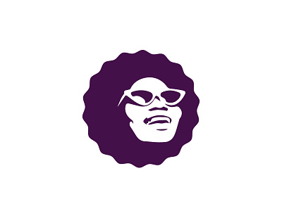 Joy sunglasses artist design head identity logo