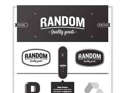 Random StyleGuide2013 identity visual