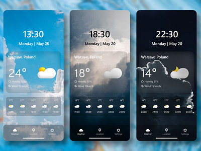 Weather App Design Concept