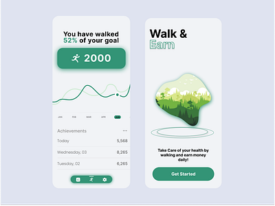 UI DESIGN-Fitness App-Day 1