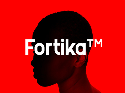 Fortika™ Display Typeface advertising branding font fortika sans serif sporty typeface typography