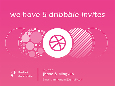 5 dribbble invites 🖐 dribbble invitations invites
