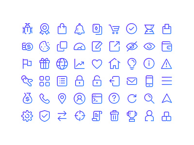 UI icon set