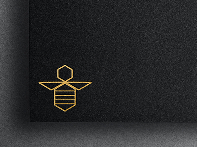 the bee abstract bee design graphic design logo logo design minimalist modern logo