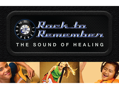 Rock To Remember branding design logo