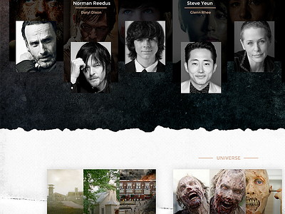 The Walking Dead Webdesign daryl dead rick the twd walking webdesign