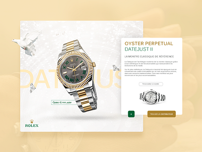 DailyUi #1 buy daily design glove now rolex ui watch web webdesign