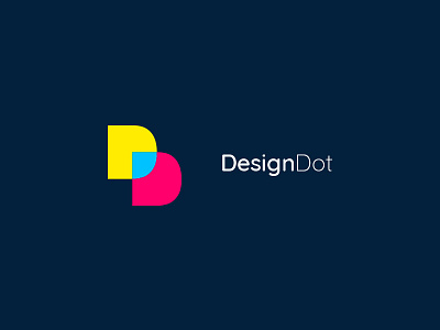 Design Dot design dot layers logo print
