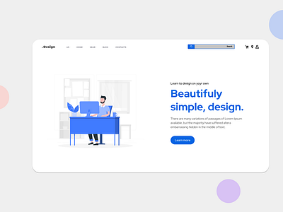 Home page/ Landing page