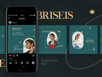 BRISEIS - Social Media Template Pack