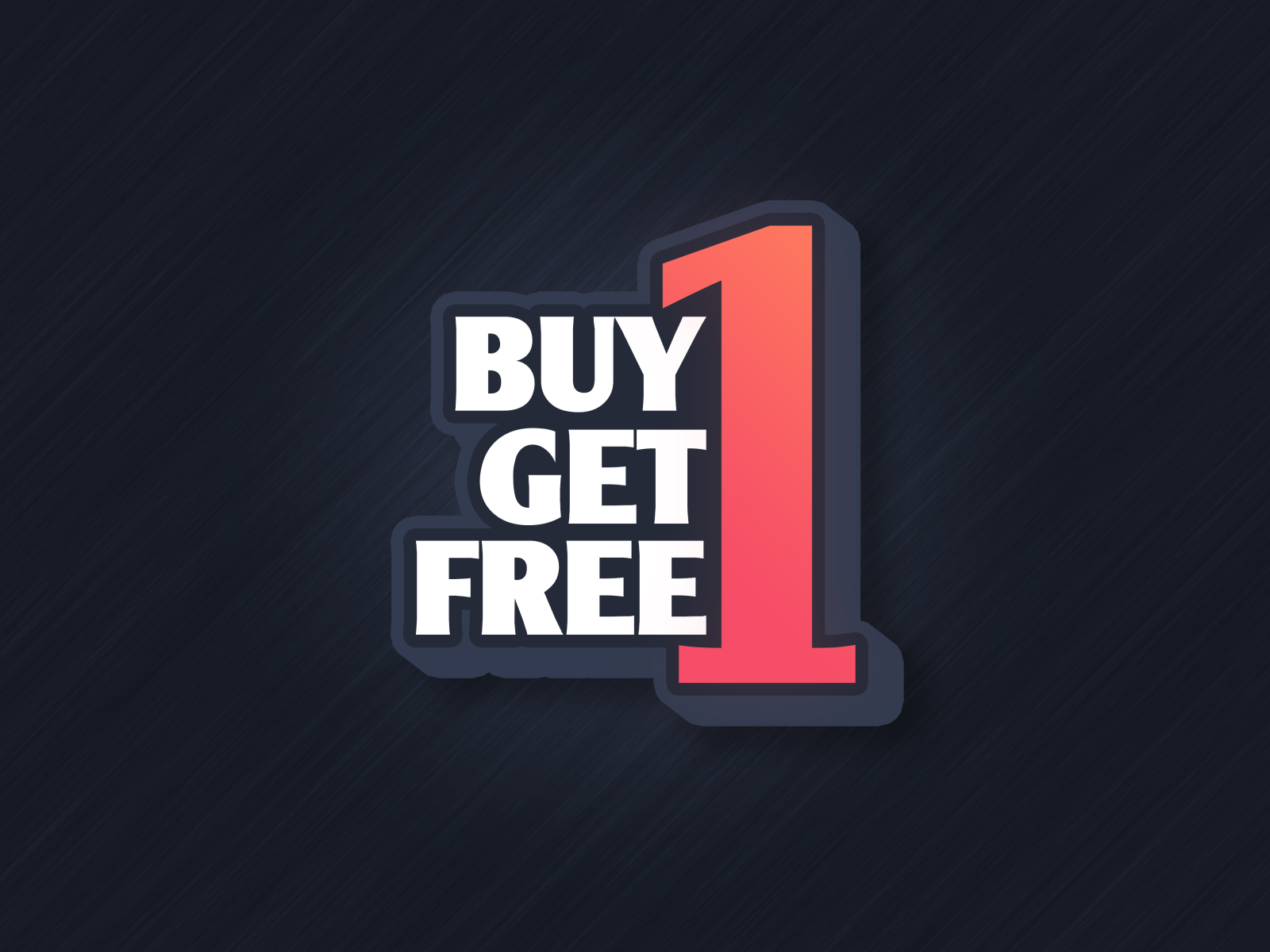 Two for the price of one 2 for the price of 1 buy 1 get 1 free buy one get one free buymode design farhad graphics graphic design illustration minimal mnemonic nur farhad two for the price of one vector