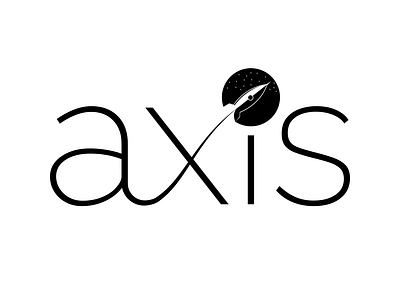 Axis branding design illustration logo